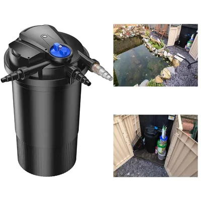 Sunsun CPF-15000 Pressure Pond Filter Uvc 18W Up To 30000L Suitable For Garden And Koi Ponds